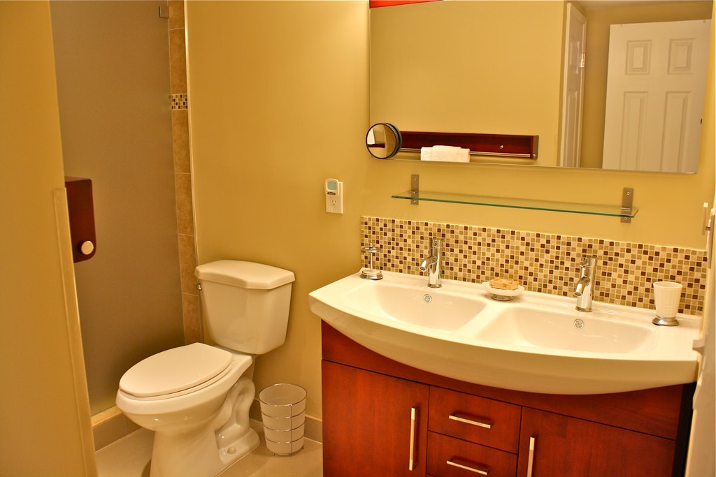 Bathroom remodeling Miami tile and vanity project